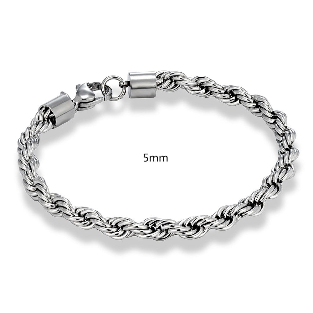 Rope Bracelet (Gold) 5mm