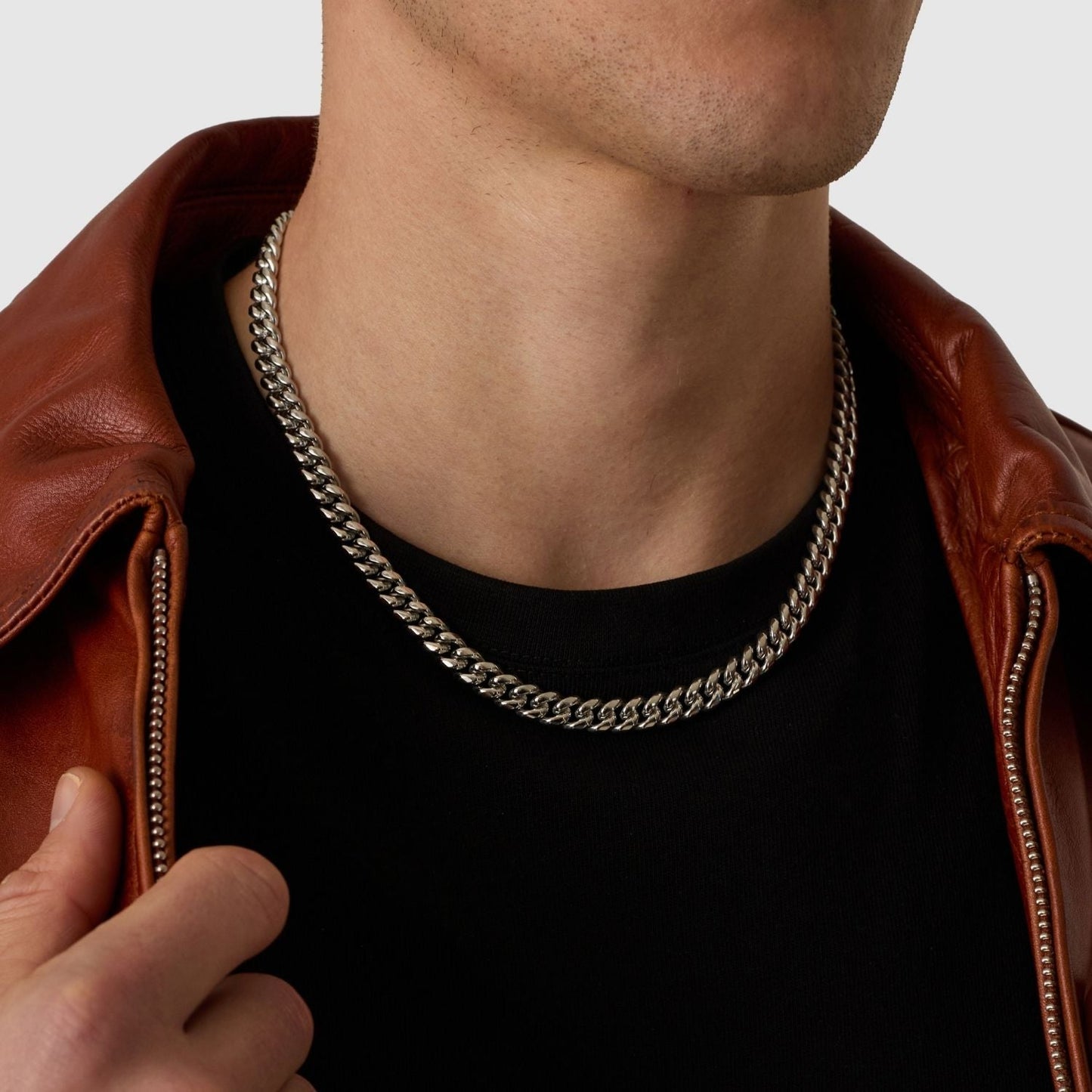 Cuban (Silver) 8mm
