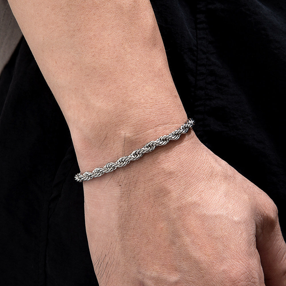 Rope Bracelet (Gold) 5mm