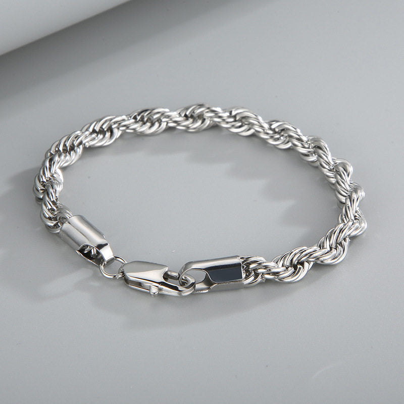 Rope Bracelet (Gold) 5mm