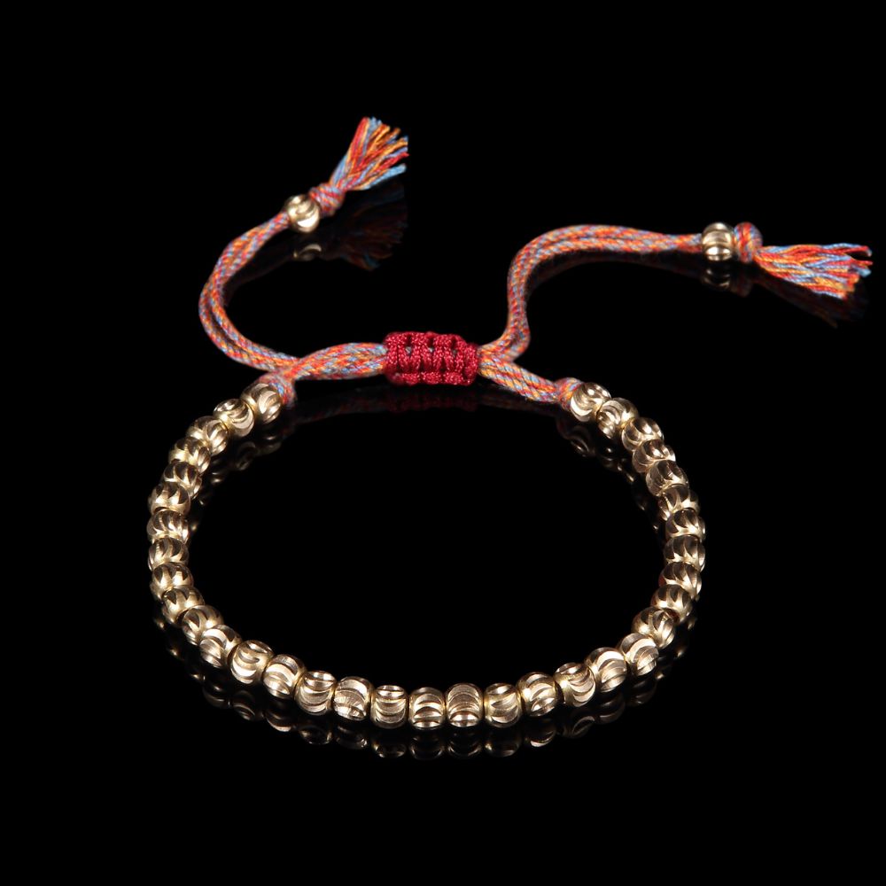 Copper Beads Tibetan Bracelet