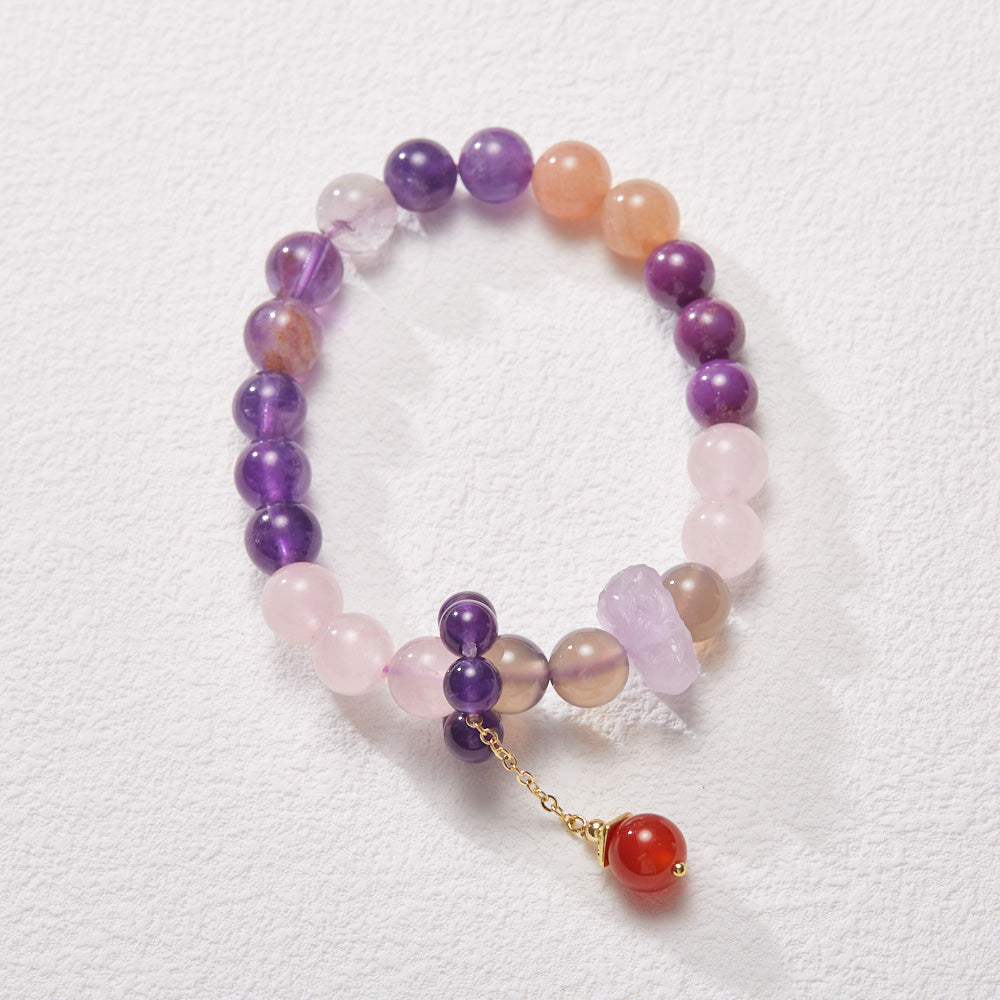 Future Prosperity Nine Purple Star Bracelet – Attract Long-Term Wealth & Harmony