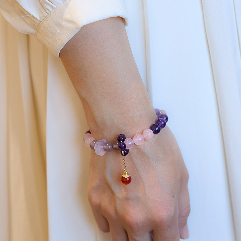 Future Prosperity Nine Purple Star Bracelet – Attract Long-Term Wealth & Harmony