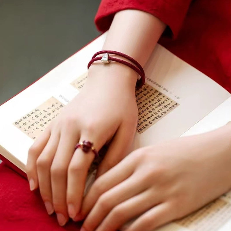 Red String Fu Lucky Bracelet