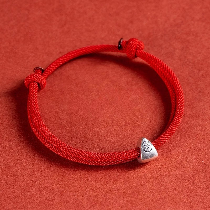 Red String Fu Lucky Bracelet