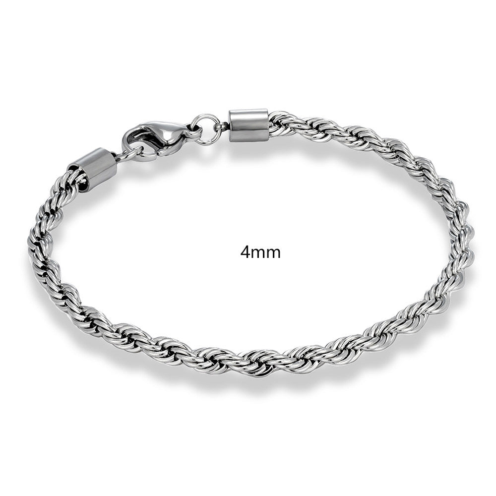 Rope Bracelet (Gold) 5mm