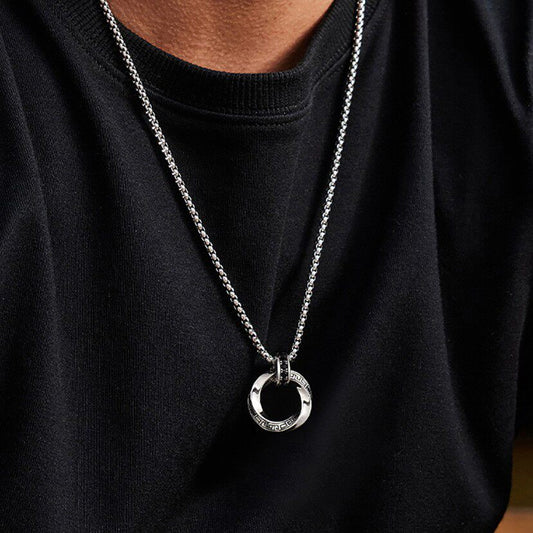 Mobius ring necklace + pendant